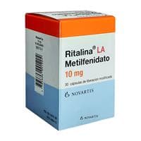 RITALINA LA 10 MG.X 30 CAPS.