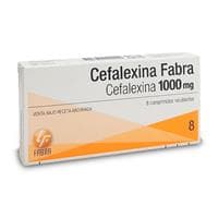 CEFALEXINA 1G X 8 COMP FABRA
