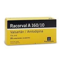 RACORVAL A 160/10 MG.X 28 COMP
