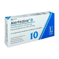 ALERFEDINE D X 10 COMP.